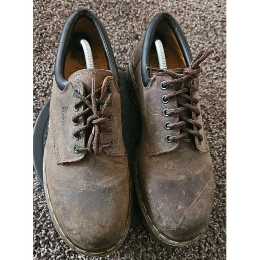 Dr. Martens Mens 11 Brown Leather Oxford